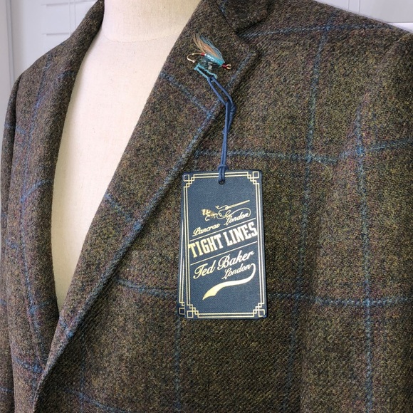 ted baker tight lines blazer
